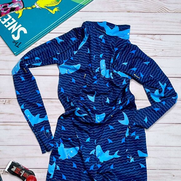 Kids Protection Zone Long Sleeved One Piece Swimsuit - Picture 2 of 4